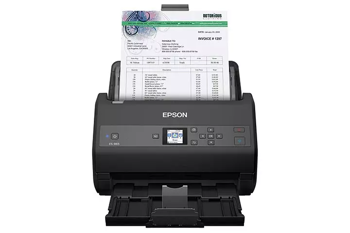 Epson Workforce ES-865 Duplex Document Scanner