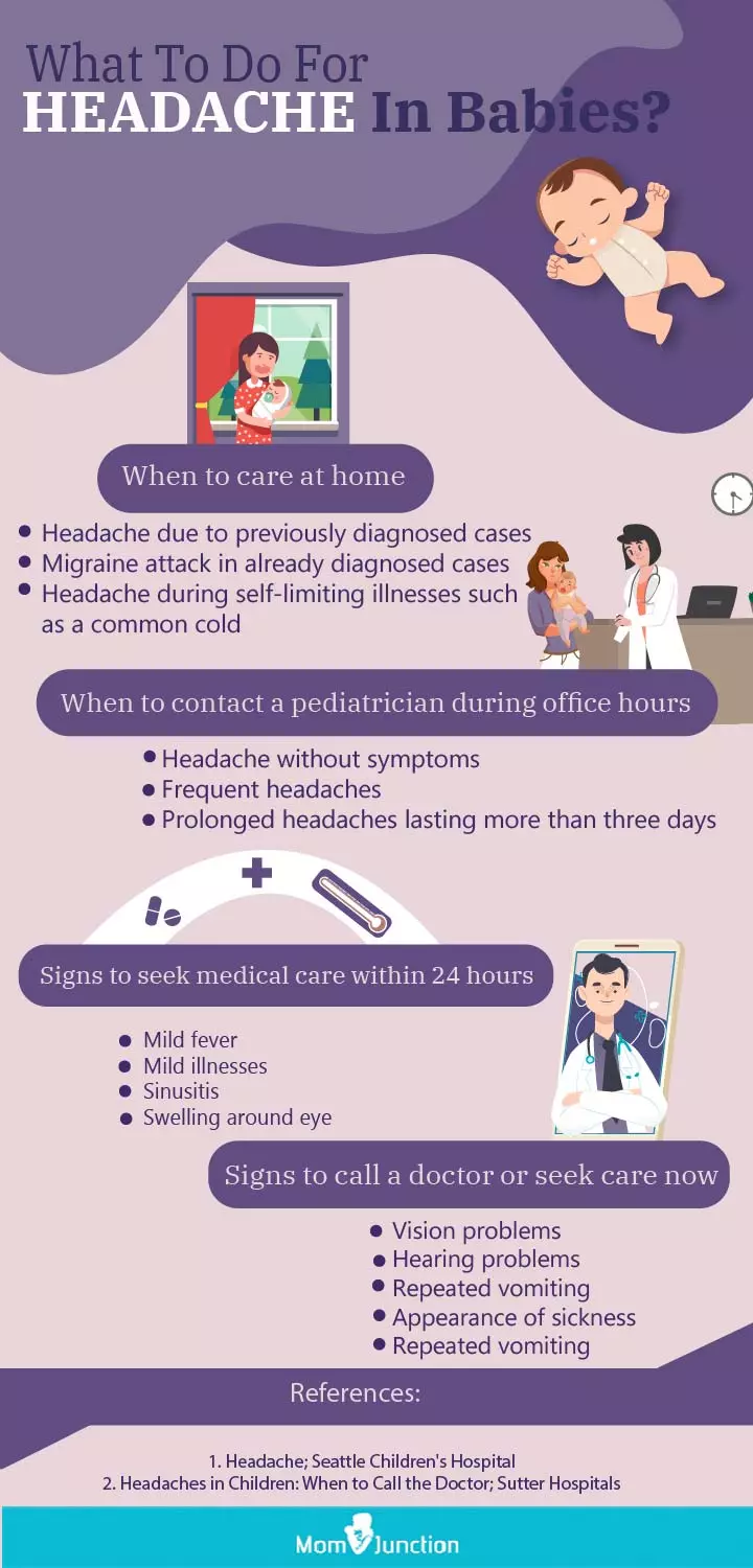 headache in babies [infographic]