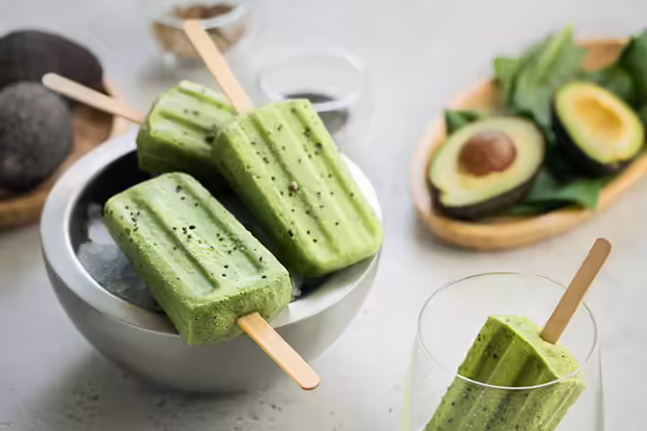 Avocados for kids, lemony avocado pops Avocados for kids, lemony avocado pops