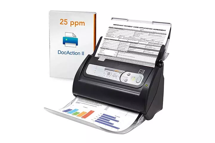 Plustek SmartOffice PS186 High-Speed Document Scanner