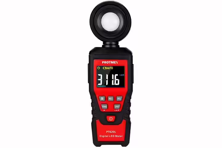 Protmex 620L Digital Lux LED Light Meter