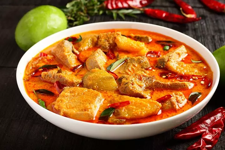 Tangy Indian fish curry recipe for kids