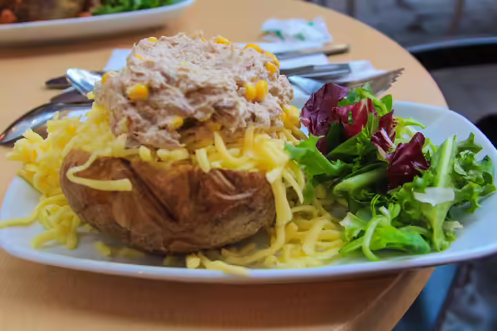 Tuna-stuffed sweet potatoes fish recipe for kids Tuna-stuffed sweet potatoes fish recipe for kids