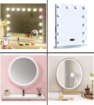 Mirrors that not only let you appreciate your beauty but also update you with information.