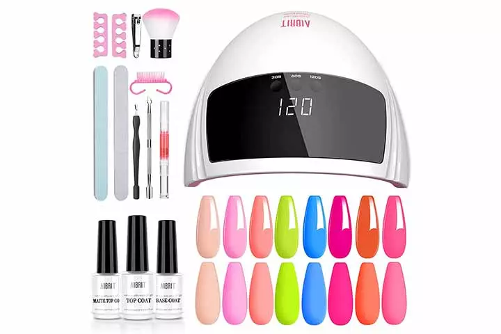 Aibrit 11 Pcs Gel Nail Polish Kit – Spring Edition