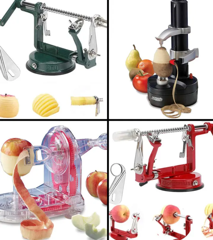 Grab a quick snack or make a pie with a handy apple peeler by your side.