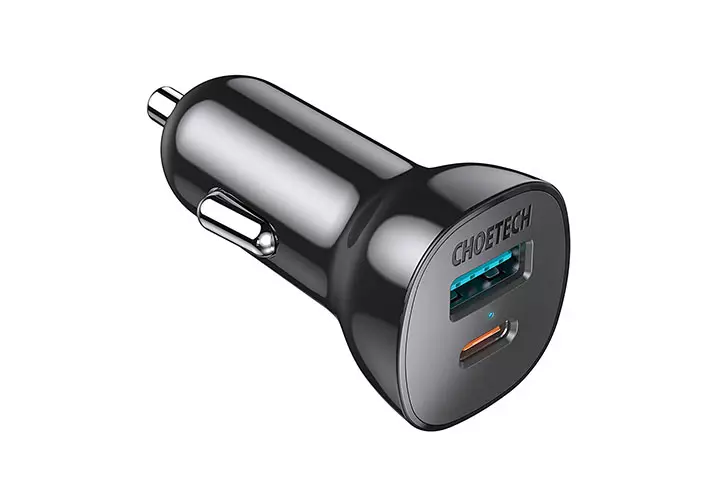 CHOETECH 2-Port Fast Charger