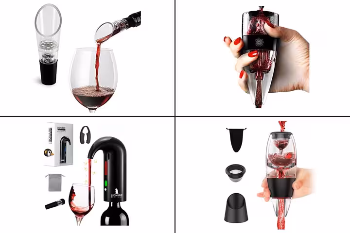 Enjoy Delectable Wine With The 13 Best Wine Aerators Of 2021-1