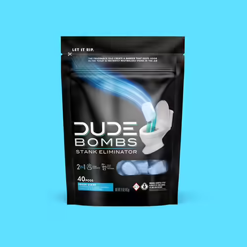Dude Deodorizing Toilet Freshener