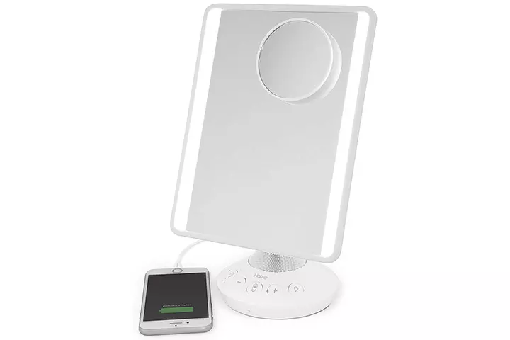 iHome Adjustable Vanity Mirror