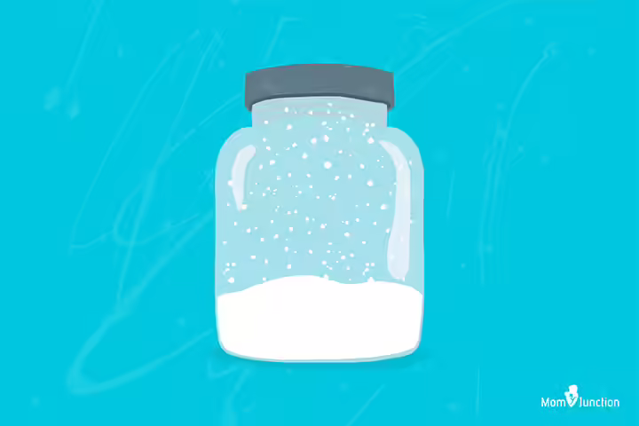 Snowstorm in a jar weather activity for kids Snowstorm in a jar weather activity for kids