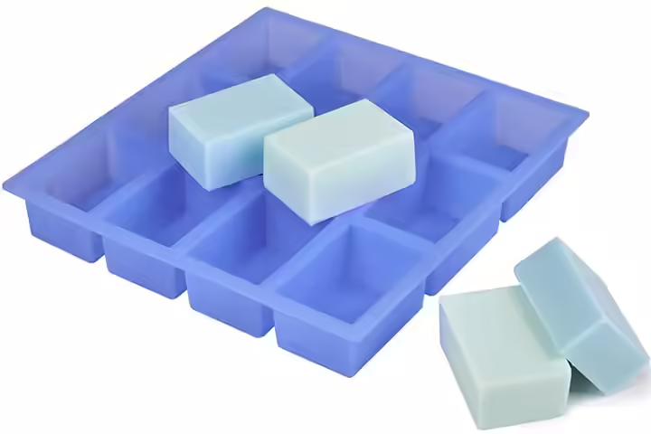 Jet Lag Rectangle Silicone Soap Mold
