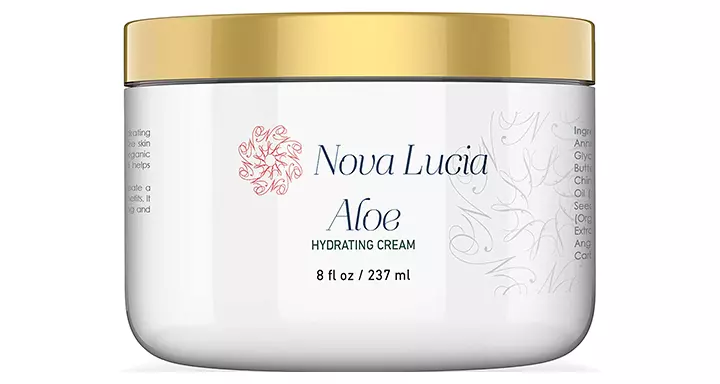 Nova Lucia Hawaiian Aloe Vera Face Moisturizer Wrinkle Night Cream