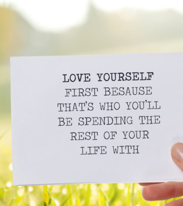 Practicing self-love brings out the best in you.