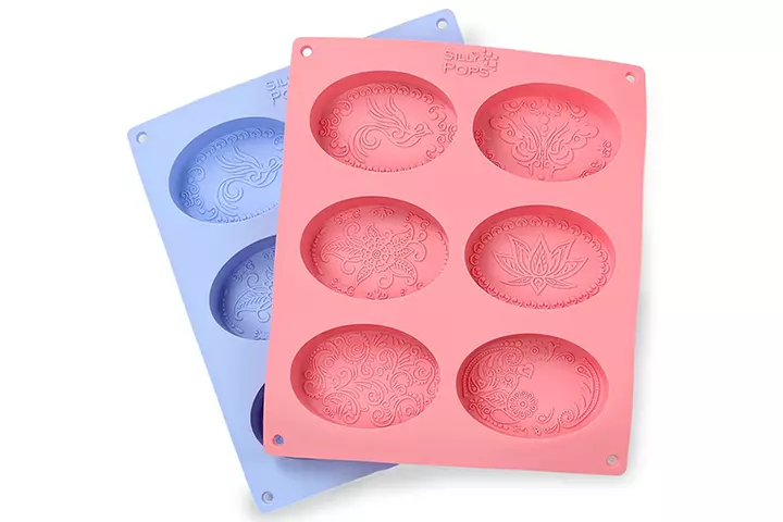 Ellipse Silicone Soap Molds