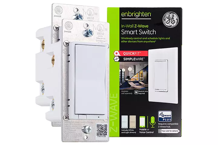 GE Enbrighten Z-Wave Plus Smart Light Switch