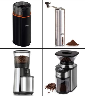 These sleek coffee grinders help you make an aromatic cup of coffee anywhere, anytime!