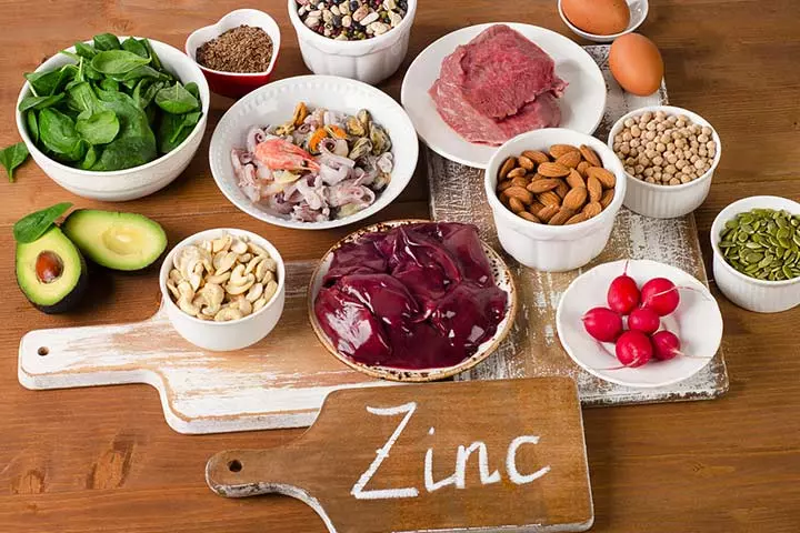 Foods rich in zinc