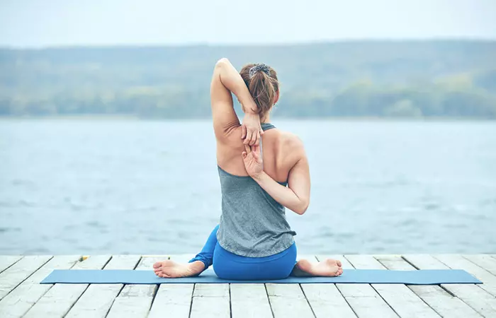 Gomukhasana Gomukhasana