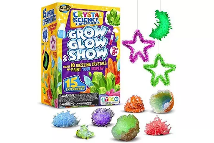 Learn & Climb Crystal Growing kit for Kids