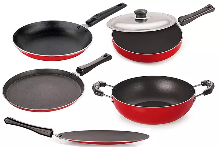 Nirlon Cookware Set