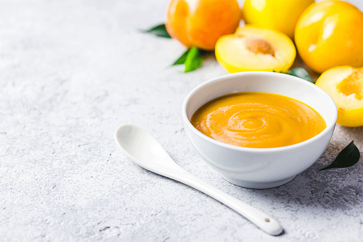 Peaches Puree For Babies In Hindi