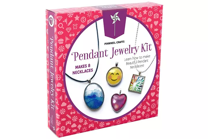 Pinwheel Crafts Jewelry Making Kit for Girls