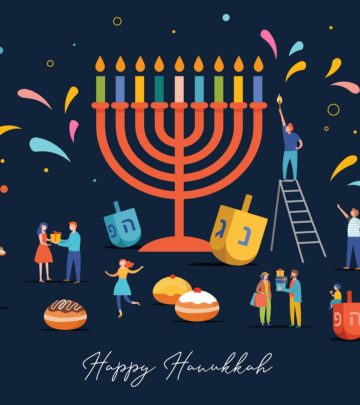 Teach your children about the importance of Hanukkah and why it is celebrated.