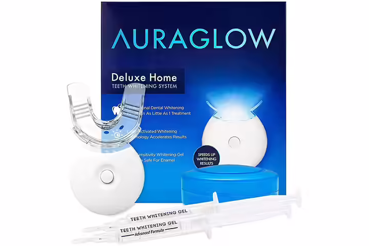 Auraglow Deluxe Home Teeth Whitening System