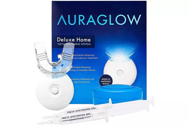 Auraglow Deluxe Home Teeth Whitening System