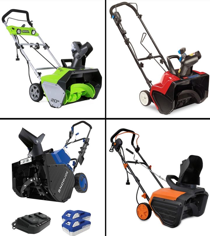 11 Best Electric Snow Blowers To Buy In 2021