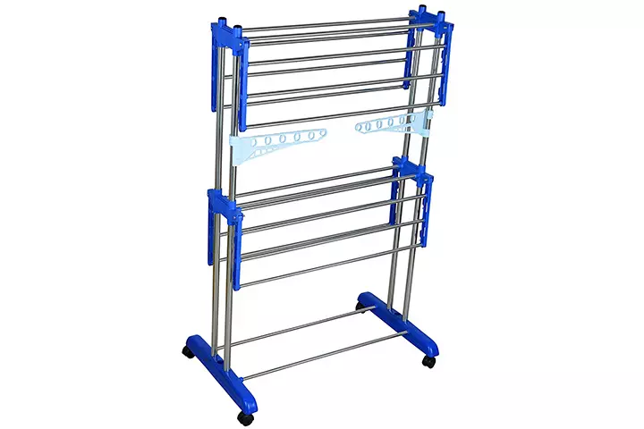 Mega Stainless Steel Cloth-Drying Stand