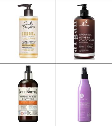 For healthy and good-looking curls, a leave-in conditioner has got you covered. 