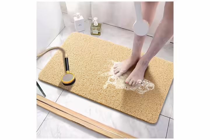 Asvin Soft Textured Bath Mat