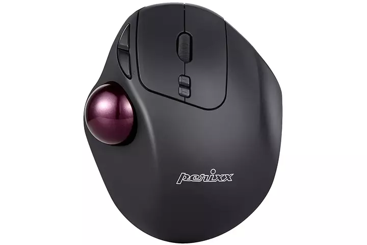 Perixx11568 Perimice-717 Wireless Trackball Mouse