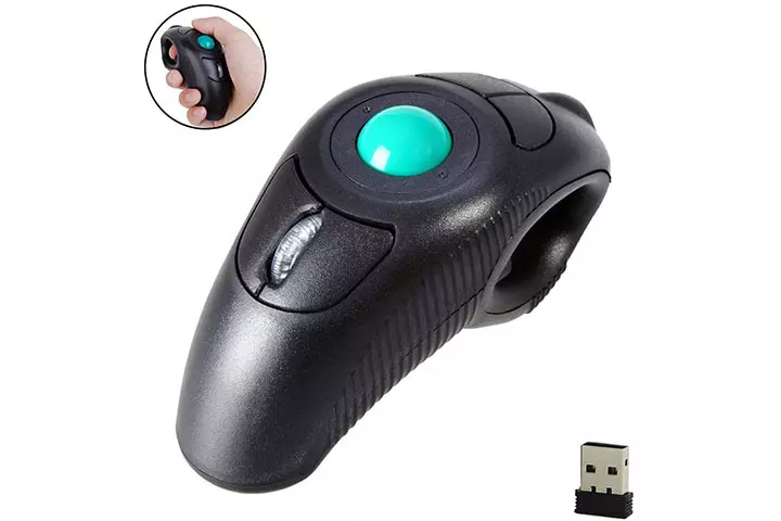 Eigiis 2.4g Ergonomic Trackball mouse