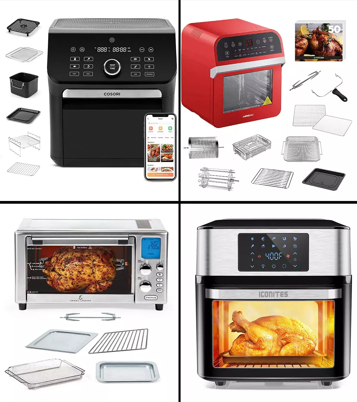 11 Best Air Fryer Toaster Ovens Of 2022