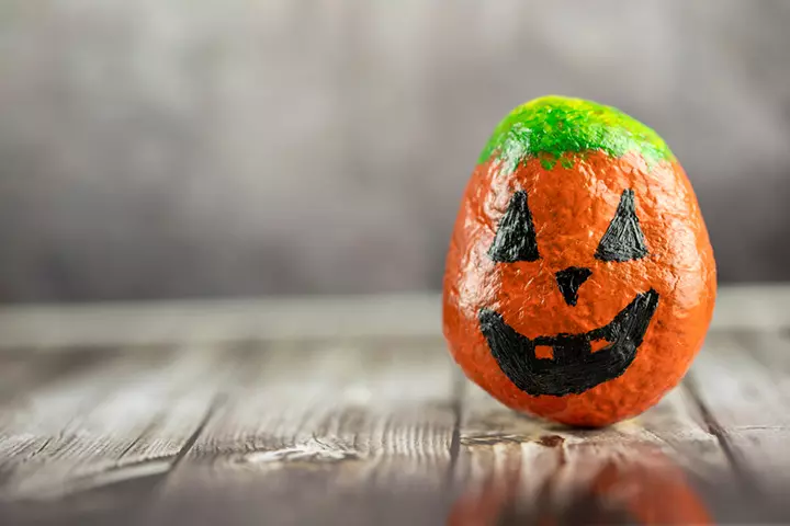 Pumpkin designs and rock painting ideas for kids