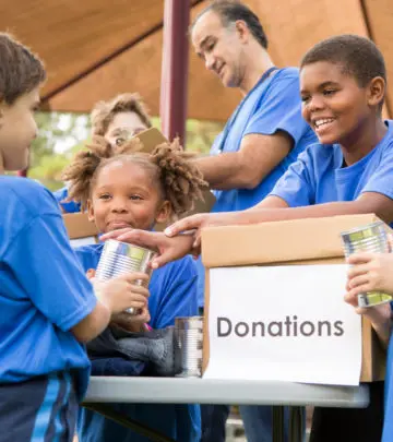 Teaching kids to raise funds for a good cause can make them socially responsible citizens.