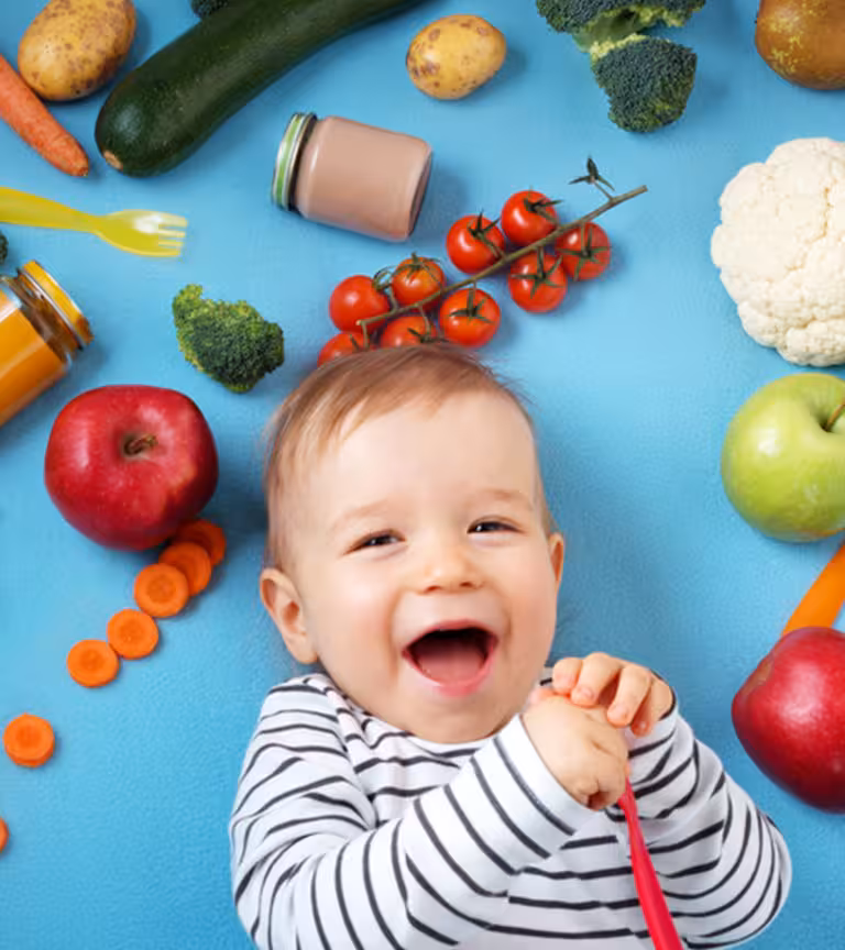 Healthy Food For Babies And Toddlers: The Five Food Groups