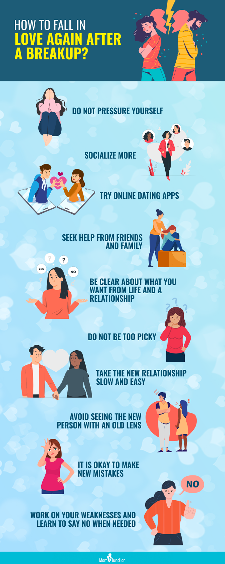 lost love and moving on [infographic]