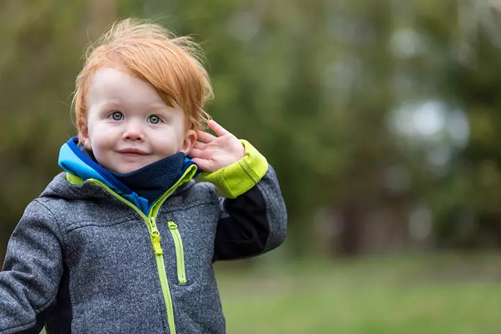 First Sounds activities for a 1 year old