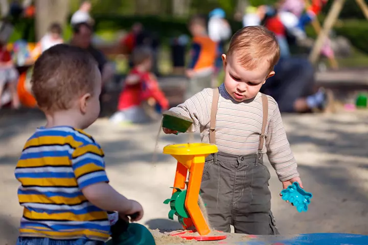 Strolling In Park activities for a 1 year old