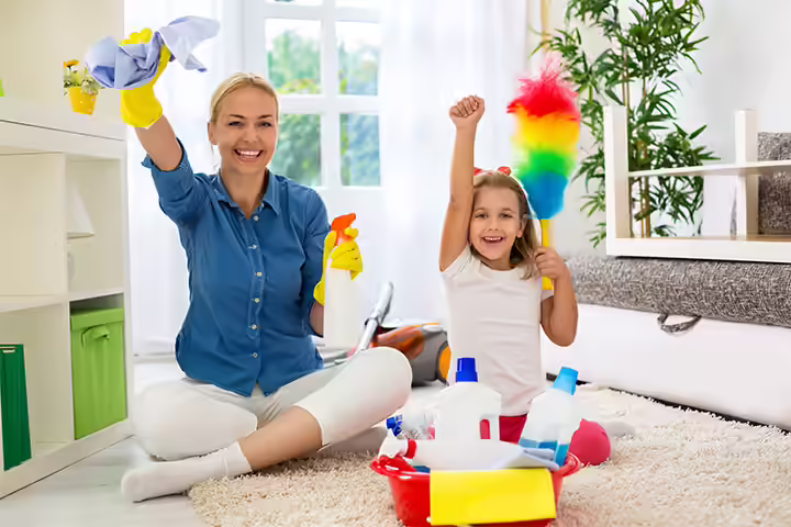 Use a timer for cleaning with kids Use a timer for cleaning with kids