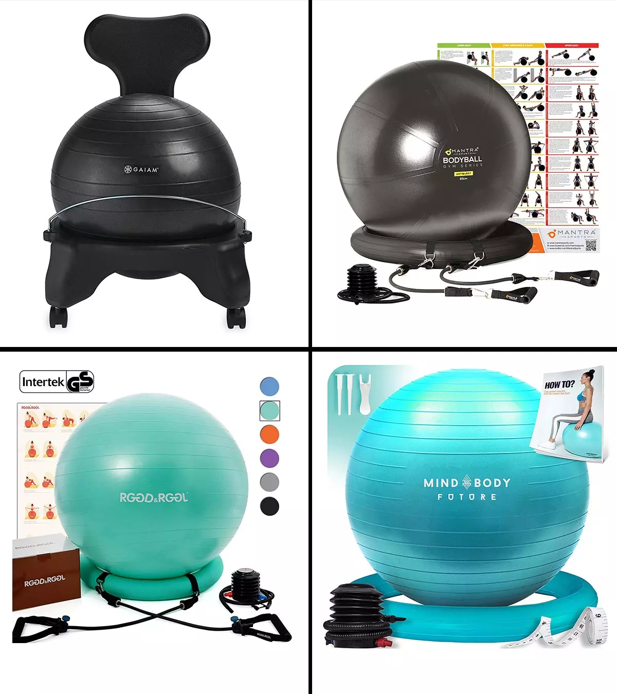 11 Best Exercise Ball Chairs to Improve Posture In 2022