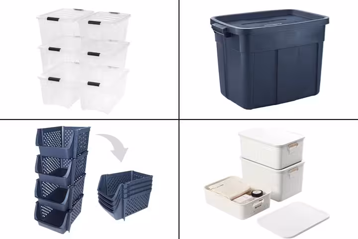 11 Best Plastic Storage Bins In 2021