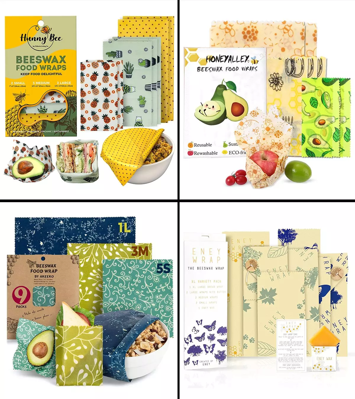 15 Best Beeswax Wraps For Food Storage In 2022