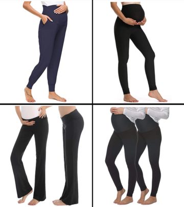 Find the comfiest pair that accommodates your growing belly.