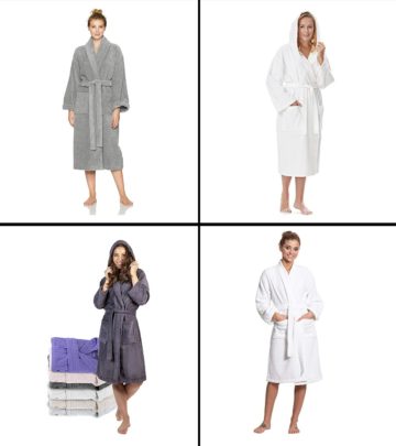 Feel like a queen in these soft and comfy robes. 