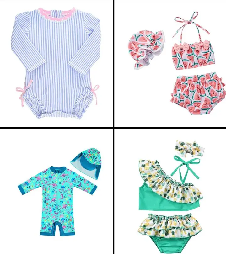 Be it the beach or the pool; your little fashionista needs to step out in style.